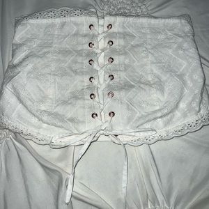 Cute white dress up shirt